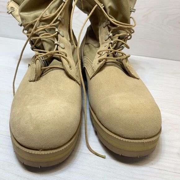 NEW Military McRae 13R US Army Combat Work Hot Weather Tan Desert Quality Boots